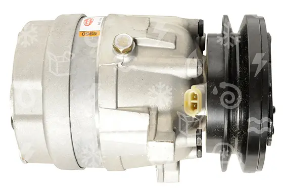 kompresor GM HARRISON V5, řemenice 132 mm - 1A, 12V, OEM 1854021